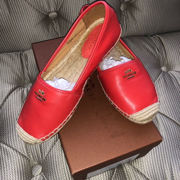 Coach Shoes - SOLD Coach Rhodelle loafer watermelon 7.5 NWB